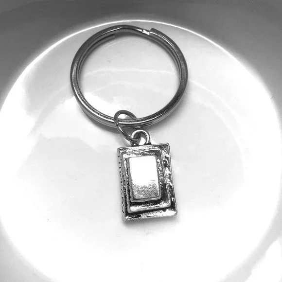Miniature Book Math Science History Text Books Graduation Gift keyring keychain - Picture 2 of 3